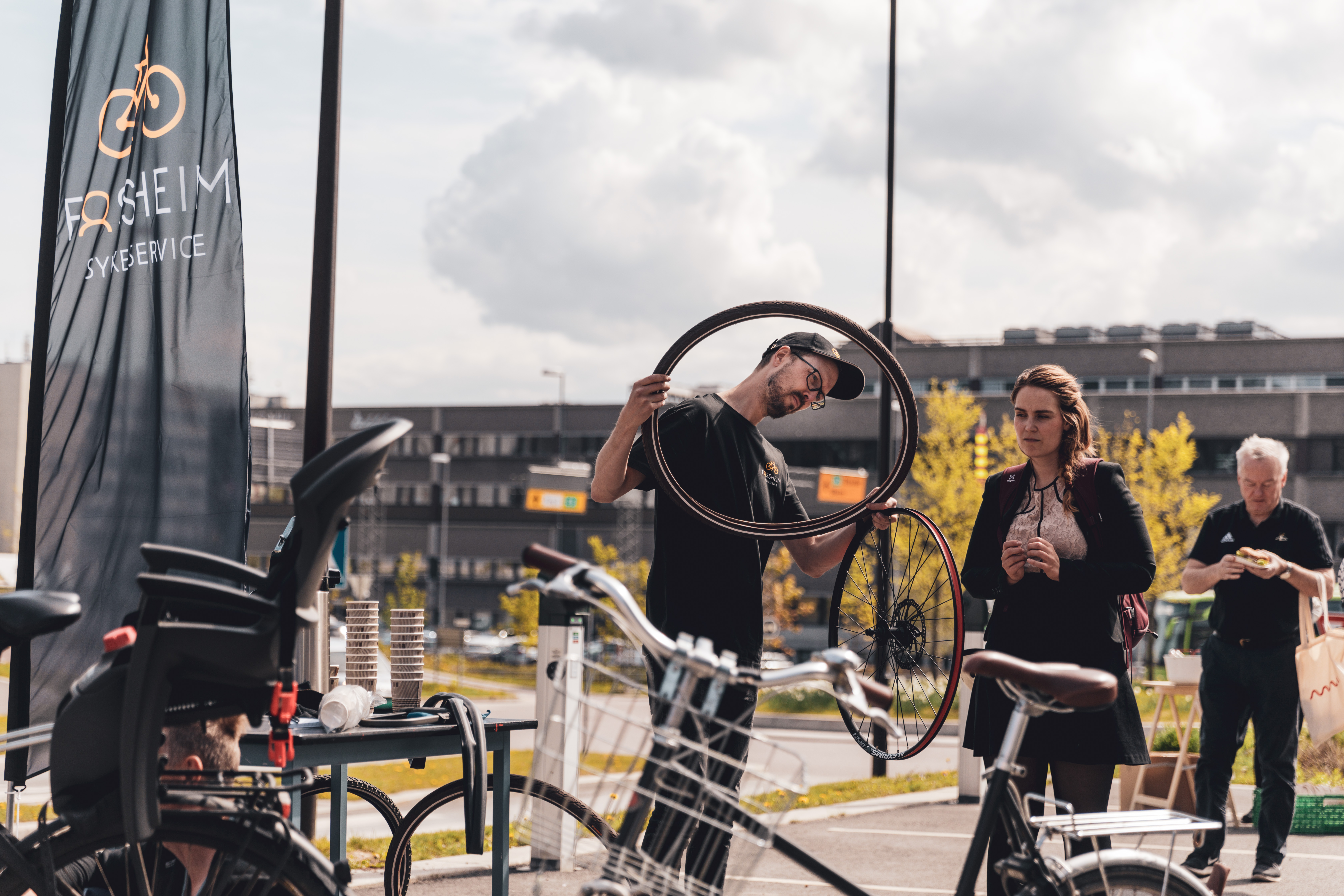 - Mobilitetsdag på Haslelinje. Foto: Krister Sørbø, REDINK